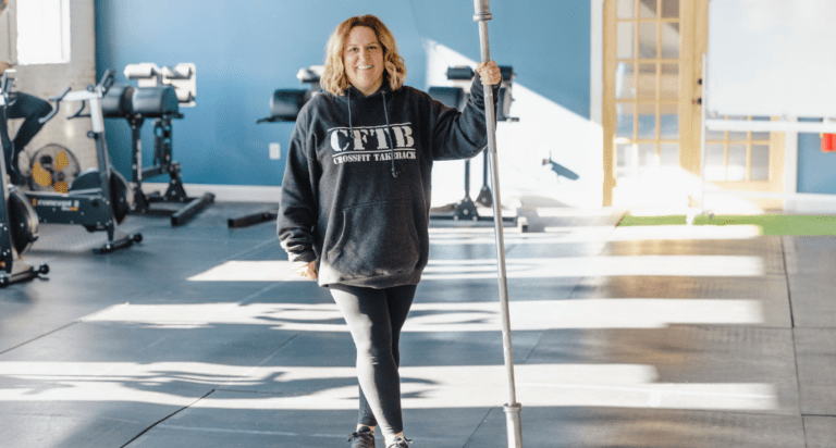 Laurie Arias, co-owner and coach at CrossFit TakeBack