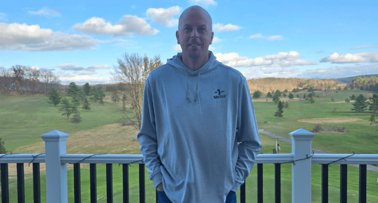 Owner Grant Sharrow at Skene Valley Country Club