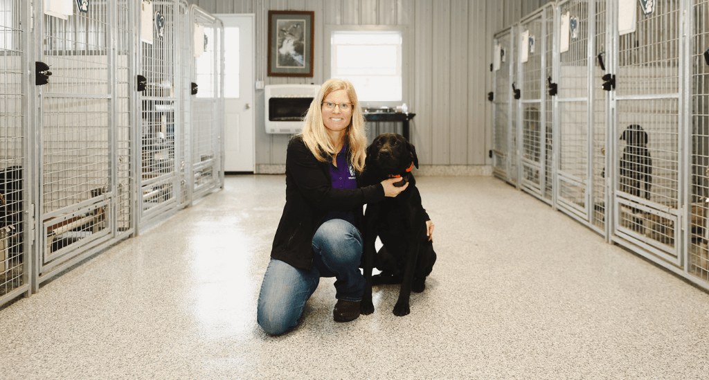 Renee Adsitt-Pettey, owner of Peak Performance Labradors, LLC,