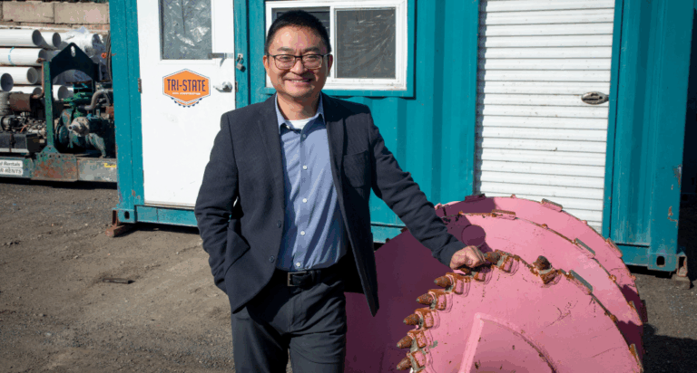 Sean Xu, Ph.D., owner of Tri-State Civil Construction LLC